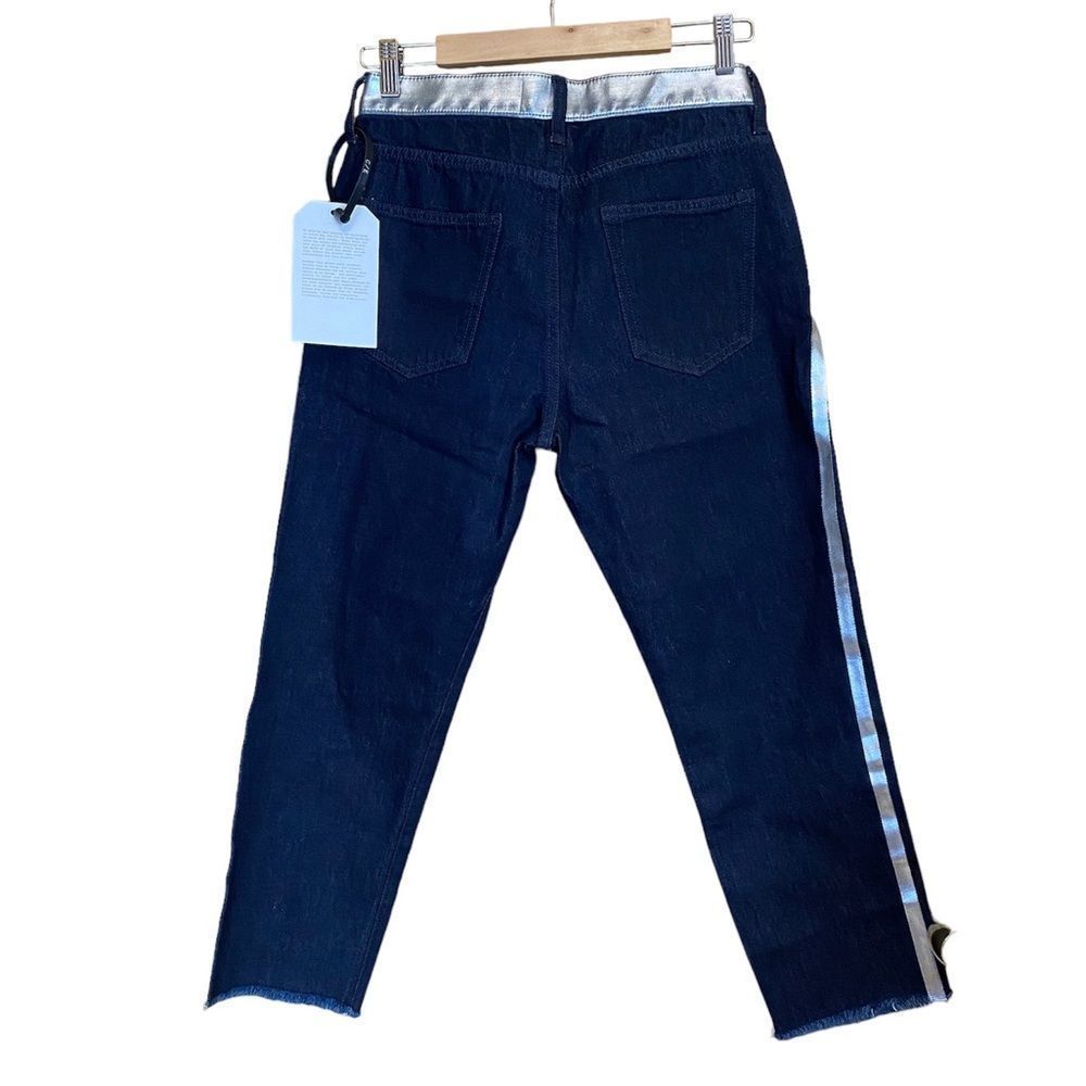 Current Elliott The Fling High Rise Jeans/ Silver color Womens SIZES, 27 - Picture 2 of 8